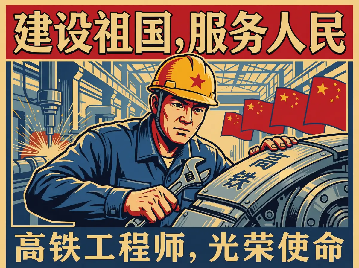 高铁工程师李铁牛在检修设备 - 51吃瓜